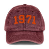 1971 (vintage-maroon) Vintage Bitcoin Hat - SVRN_T Hats - The Orange Habit