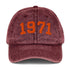 1971 (vintage-maroon) Vintage Bitcoin Hat - SVRN_T Hats - The Orange Habit