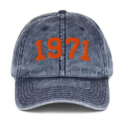 1971 Vintage Bitcoin Hat by The Orange Habit at SVRN Society