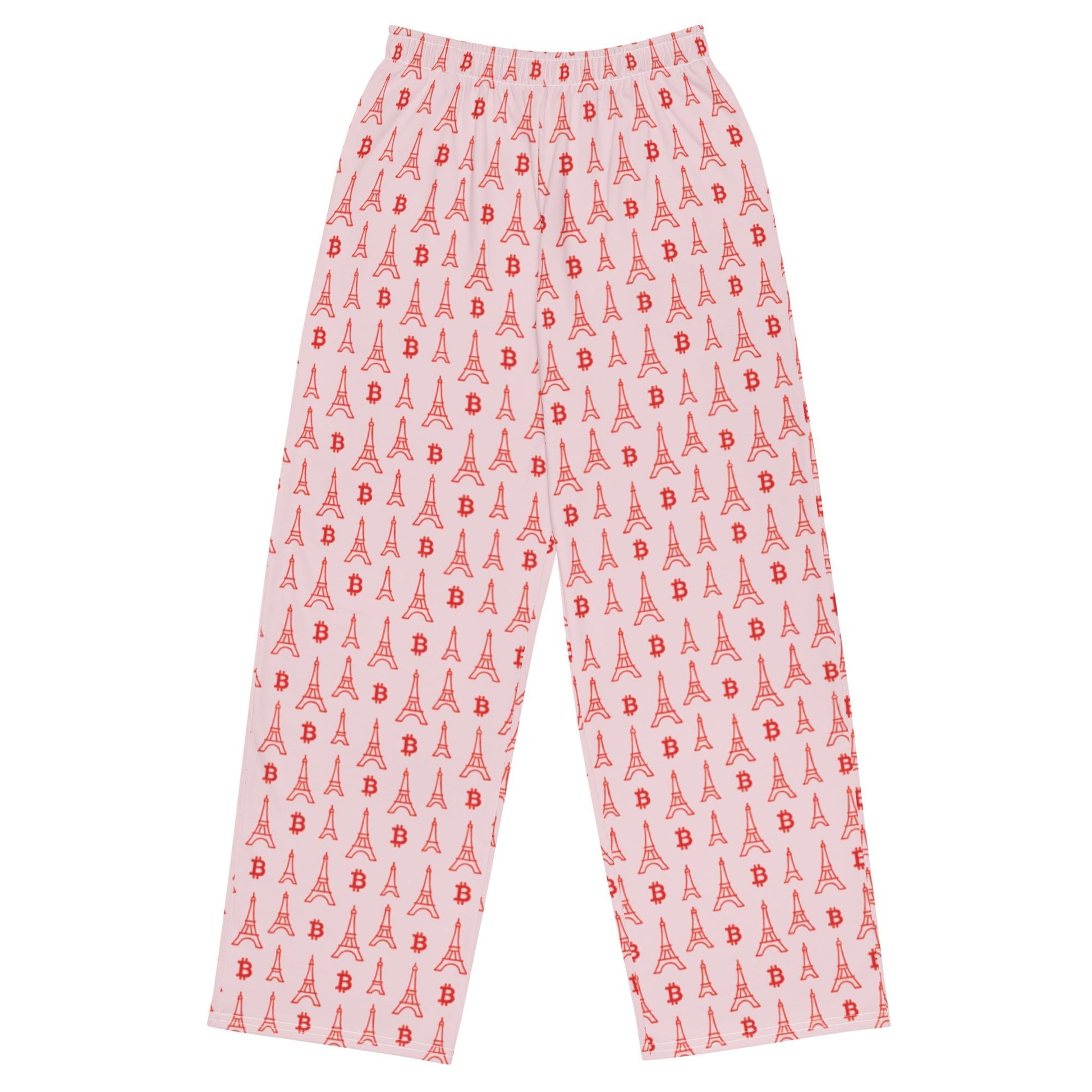 Womens Bitcoin Parise sweatpants in Primrose Pink by Nikki Nakamoto at The Orange Habit